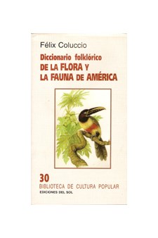 Papel Diccionario Folklórico De La Flora Y La Fauna De América