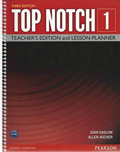 Papel Top Notch 3/E 1 Teacher'S Edition And Lesson Planner