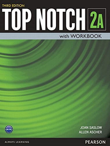 Papel Top Notch 3/E 2 Student Book/Workbook Split A