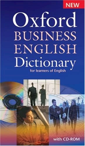 Papel Oxford Business English Dictionary For Learners Of English: Dictionary And Cd-Rom Pack