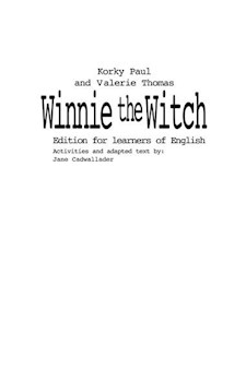 Papel Winnie The Witch: Edition For Learners Of English