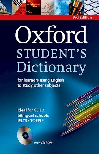 Papel Oxford Student'S Dictionary Paperback With Cd-Rom