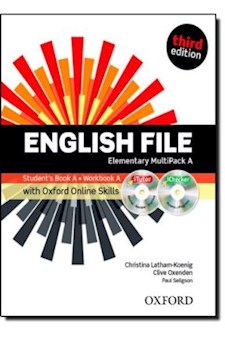 Papel English File Third Edition: Elementary. Multipack A With Oxford Online Skills