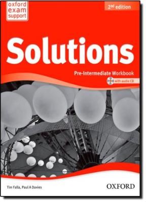 Papel Solutions: Pre-Intermediate. Workbook And Audio Cd Pack
