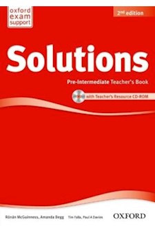 Papel Solutions: Pre-Intermediate. Teacher'S Book And Cd-Rom Pack
