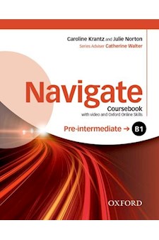 Papel Navigate: Pre-Intermediate B1. Coursebook With Dvd And Online Skills