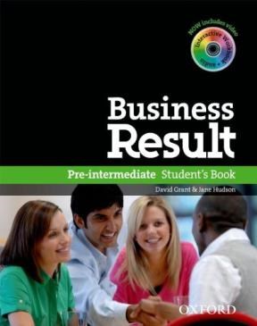Papel Business Result: Pre-Intermediate. Student'S Book With Dvd-Rom And Online Workbook Pack