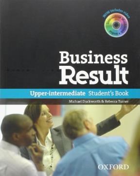 Papel Business Result: Upper-Intermediate. Student'S Book With Dvd-Rom And Online Workbook Pack