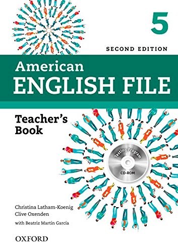 Papel American English File: 5. Teacher'S Book With Testing Program Cd-Rom