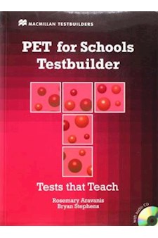 Papel Ts: Pet For Schools Testbuilder Sb+Cd Pk
