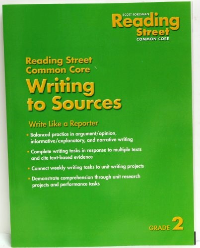 Papel Reading Street 2016 Cc Writing To Sources Grade 2