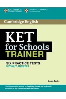 Papel Ket For Schools Trainer Six Practice Tests Without Answers