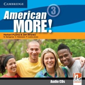 Papel American More! Level 3 Class Audio Cds (2)