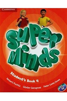 Papel Super Minds 4 - Student'S Book + Dvd-Rom