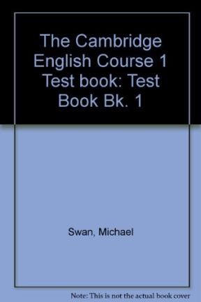 Papel The Cambridge English Course 1 Test Book