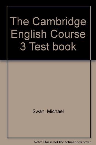 Papel The Cambridge English Course 3 Test Book