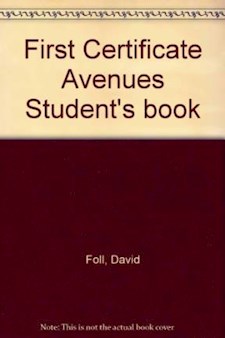 Papel First Certificate Avenues Student'S Book