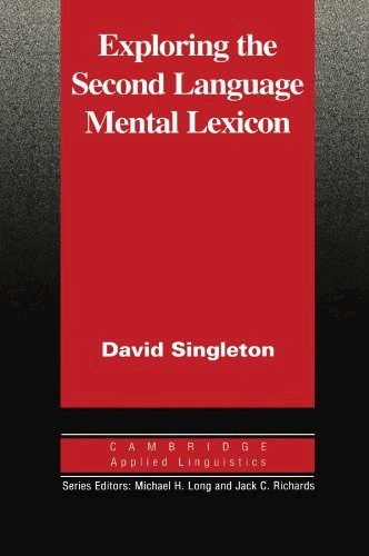 Papel Exploring The Second Language Mental Lexicon