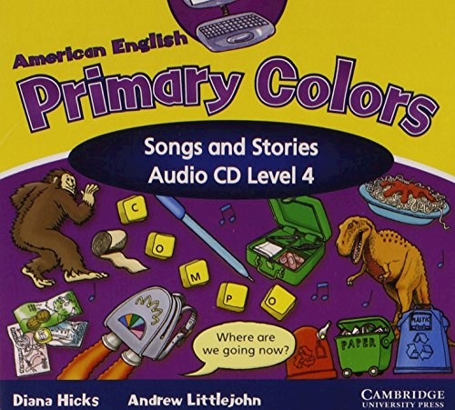Papel American English Primary Colors 4 Songs And Stories Audio Cd