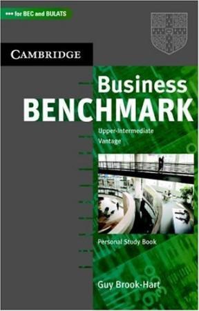 Papel Business Benchmark Upper Intermediate Personal Study Book Bec And Bulats Edition