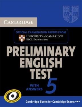 Papel Cambridge Preliminary English Test 5 Student'S Book With Answers