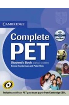 Papel Complete Pet Student'S Book Without Answers With Cd-Rom