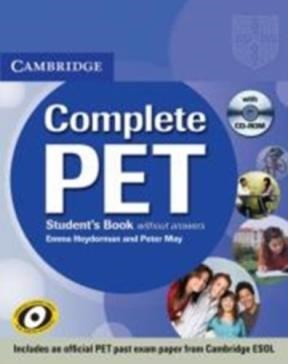Papel Complete Pet Student'S Book Without Answers With Cd-Rom