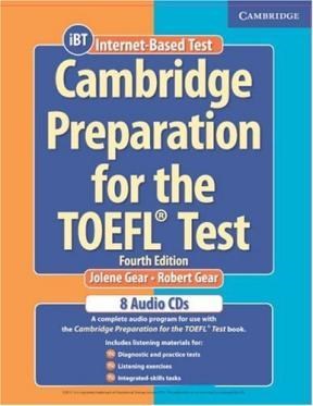 Papel Cambridge Preparation For The Toefl® Test Audio Cds (8)