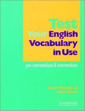 Papel Test Your English Vocabulary In Use: Pre-Intermediate And Intermediate