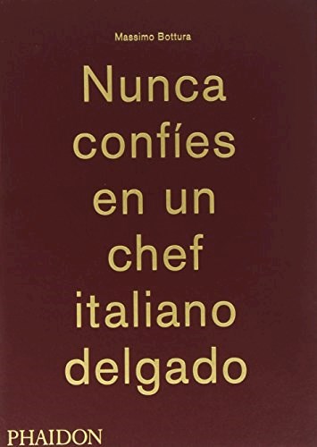 Papel Nunca Confies En Un Chef Italiano Delgado