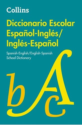 Papel Diccionario Escolar Español-Inglés/Inglés-Español