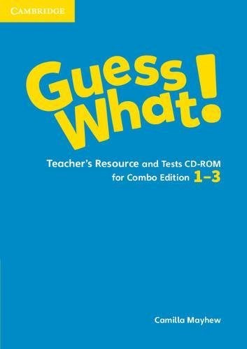 Papel Guess What! Levels 13 Teacher'S Resource And Tests Cd-Rom Combo Edition