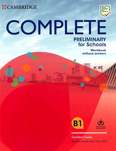 Papel Complete Preliminary For Schools - Workbook W/Audio Download *Rev2020