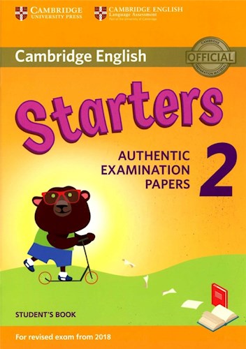 Papel Cambridge English Young Learners 2 For Revised Exam From 2018 Starters Student'S Book