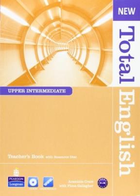 Papel New Total English Upper-Intermediate Teacher´S Book And Resource Cd-Rom