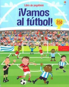 Papel Vamos Al Futbol!. Libro De Pegatinas