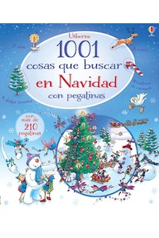 Papel 1001 Cosas Que Buscar En Navidad Con Pegatinas