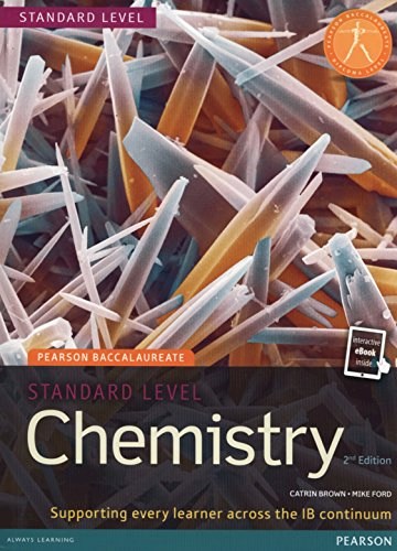 Papel Pearson Baccalaureate Standard Level Chemistry 2Nd Edition (Print + Etext Bundle)