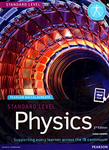 Papel Pearson Baccalaureate Standard Level Physics 2Nd Edition (Print + Etext Bundle)