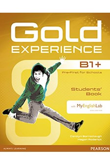 Papel Gold Experience B1+ Students Book With Dvd-Rom And Mel