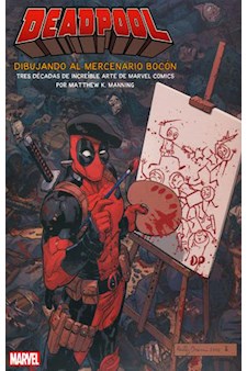 Papel Deadpool Dibujando Al Mercenario Bocon
