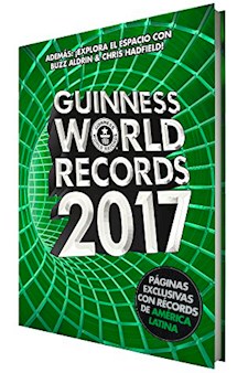 Papel Guinness World Records 2017. Ed. Latinoamérica