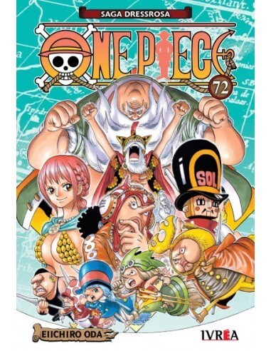 Papel One Piece 72 - Sagra Dressrosa