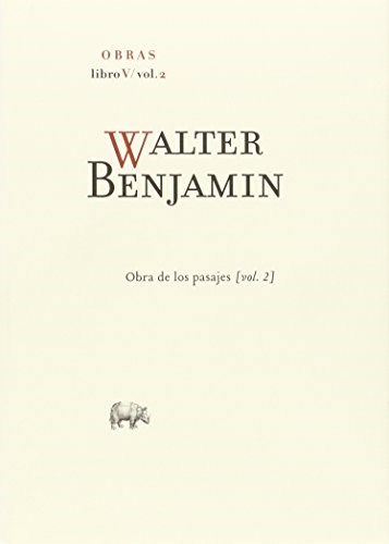  Obras W  Benjamin Libro V - Libro 2
