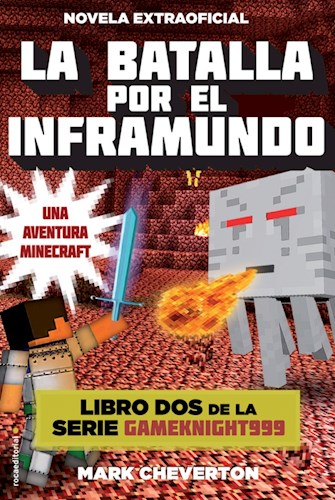 Papel Batalla Por El Inframundo. Minecraft 2