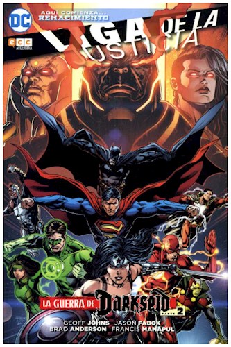 Papel La Liga De La Justicia  La Guerra De Darkseid  Parte 2
