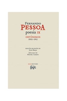 Papel Poesia Ix Fernando Pessoa - Ortonimos 1902 - 1913