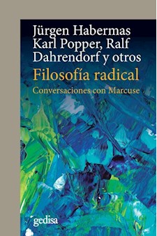 Papel Filosofia Radical. Conversaciones Con Marcuse