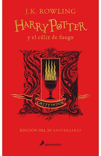 Papel Harry Potter Y El Caliz De Fuego - Casa Gryffindor