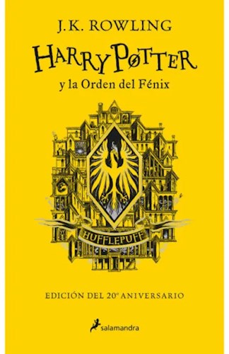 Papel Harry Potter Y La Orden Del Fénix - Hufflepuff - Edición 20º Aniversario